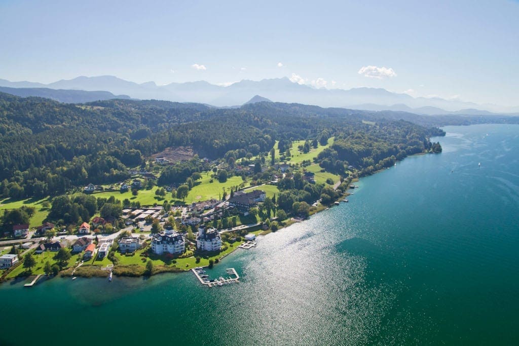 The Original FX Mayr Clinic, nestling on the shores of the beautiful Lake Worthersee